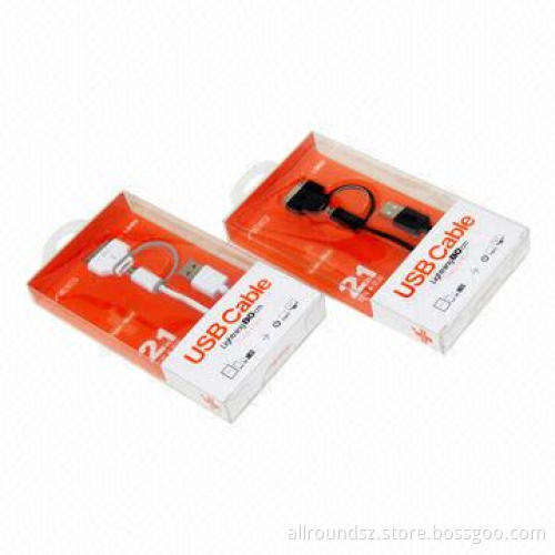 USB Data Cable for Micro USB and iPhone 4/iPad/iPad Mini